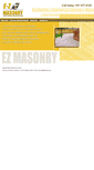 Mobile Screenshot of ezmasonry.com